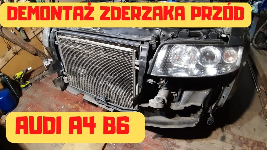 Jak naprawić lub wymienić zderzak w Audi A4 B6 – porady i typowe problemy