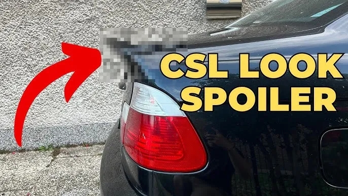 Spoiler BMW E46 CSL – czy warto? Porównanie, montaż i korzyści wizualne